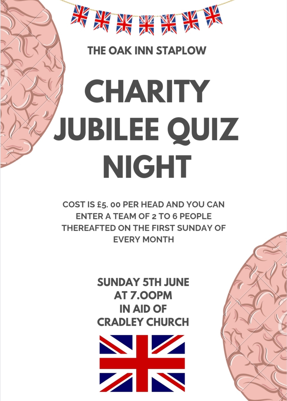 Charity Jubilee Quiz Night