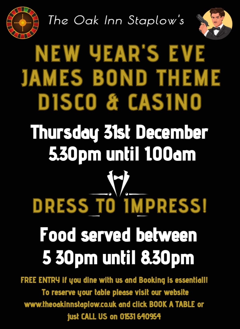 Ledbury Team Oak's NEW YEAR'S EVE PARTY 2026